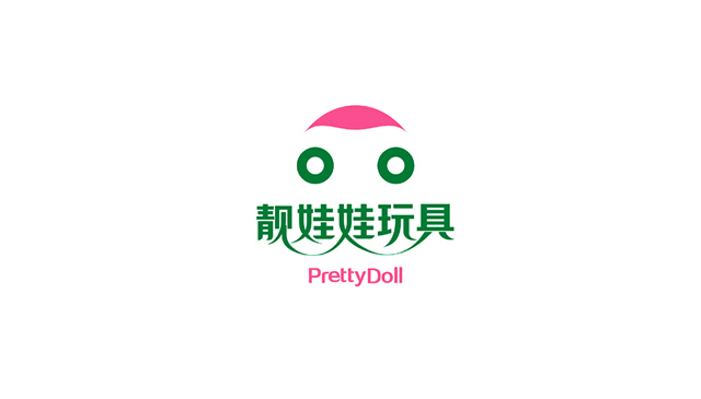 靚娃娃玩具品牌標(biāo)志設(shè)計(jì)